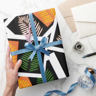 Funky Pinnate Cadeaupapier