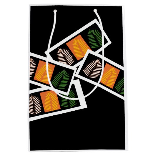 Funky Pinnate Medium Cadeauzakje (Voorkant)
