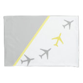 Funky Plane Airplane Pilot Aviation Flying Kussensloop (Voorkant)