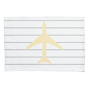Funky Plane Airplane Pilot Aviation Flying Kussensloop