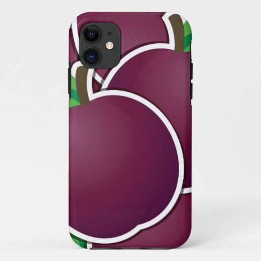 Funky plum Case-Mate iPhone case (Achterkant)