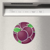 Funky plum magneet (Insitu (Vaatwasser))