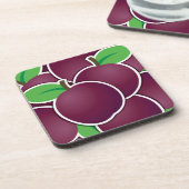 Funky plum onderzetter (Linkerzijde)