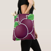 Funky plum tote bag (Dichtbij)