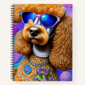 Funky Poodle Notitieboek (Voorkant)