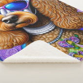 Funky Poodle Sherpa Deken (3/4)