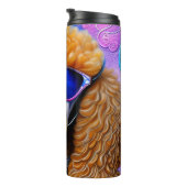 Funky Poodle Thermosbeker (Geroteerd rechts)