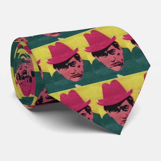 Funky Pop Art Stropdas (Opgerold)