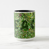 Funky Prickly Peace Holly hoge koffie mok (Midden)