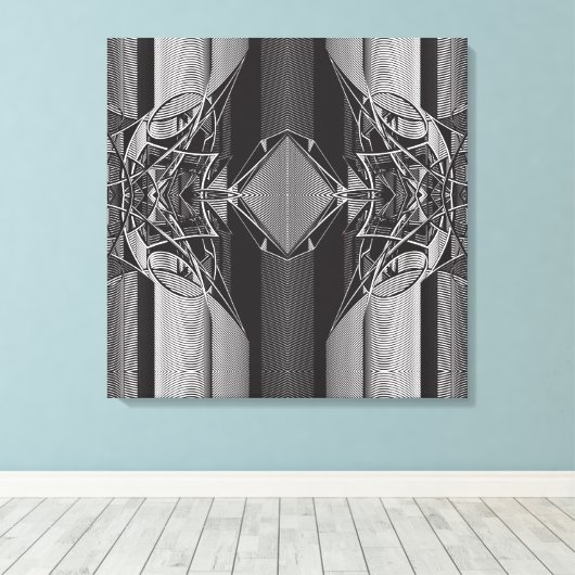 Funky Print 431 (Insitu (Houten vloer))