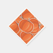 Funky pumpkin servetten (Hoek)