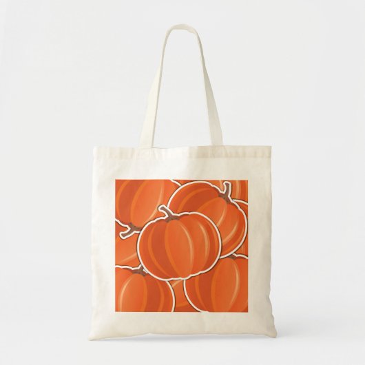 Funky pumpkin tote bag (Voorkant)