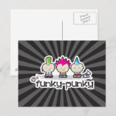 Funky-Punky Briefkaart (Voorkant / Achterkant)