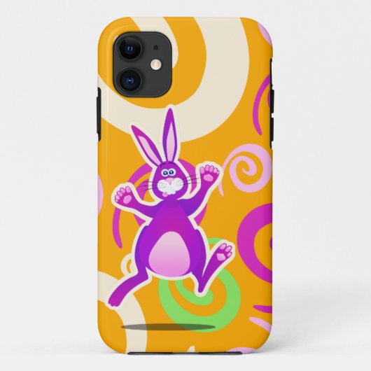 Funky rabbit, iPhone 5 hoesje (Achterkant)
