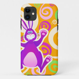 Funky rabbit, iPhone 5 hoesje