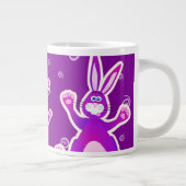Funky rabbit, jumbo mok (Rechts)