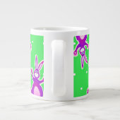 Funky rabbit, jumbo mok (Achterkant)