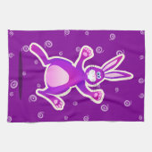Funky rabbit, keukenhanddoek (Horizontaal)