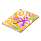 Funky rabbit, notitieblok (Linkerzijde)