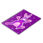 Funky rabbit, notitieboek (Linkerzijde)