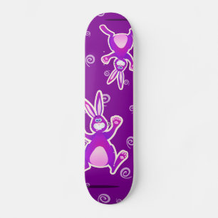 Funky rabbit, schaats persoonlijk skateboard