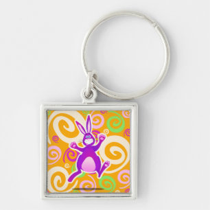 Funky rabbit, sleutelhanger