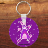 Funky rabbit, sleutelhanger (Voorkant)