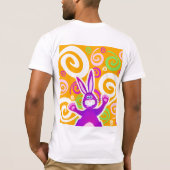 Funky rabbit, t-shirt (Achterkant)