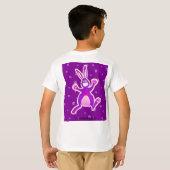 Funky rabbit, t-shirt (Achterkant volledig)