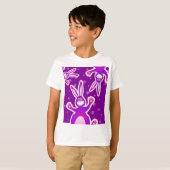 Funky rabbit, t-shirt (Voorkant volledig)