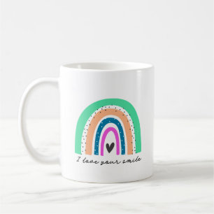 Funky Rainbow Love Koffiemok
