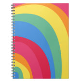Funky Rainbow Notitieboek (Voorkant)
