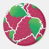 Funky red grappen magneet (Voorkant)