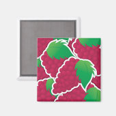 Funky red grappen magneet (Voorkant / Achterkant)