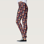 Funky Red Yummy Ananas Leggings (Links)