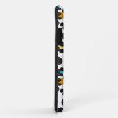 funky regenboog luipaardprint patroon Case-Mate iPhone case (Achterkant/rechts)