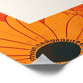 Funky Retro 50e bruiloft Jubileum Welkomstbord Poster (Hoek)