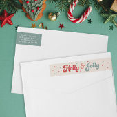 Funky Retro 70s Holly Jolly Christmas