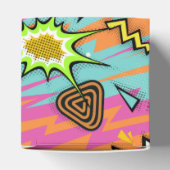 Funky Retro 90s Hip Hop Verjaardagsfeestfoto Bedankdoosjes (Bovenkant)