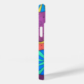 Funky Retro Abstract iPhone 8 Hoesje (Achterkant / Rechts)