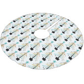 Funky Retro Abstracte Kerstboom Mid Century Rok (Gekanteld)