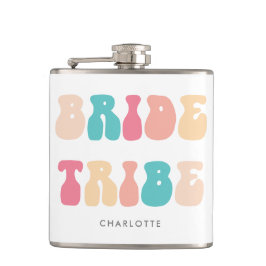 Funky Retro Bride Tribe Bachelorette Heupfles