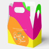 Funky Retro Bruiloftsfeest Bedankdoosjes (Geopend)