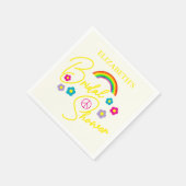 Funky Retro Bruiloftsfeest Servet (Hoek)