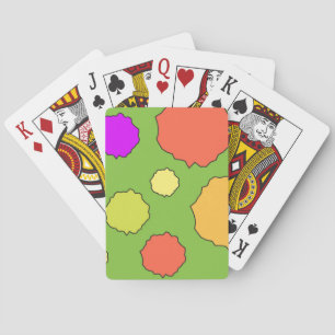 Funky Retro Geometrische Klassieke Speelkaarten