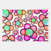 Funky retro inpakpapier vel (Voorkant 2)