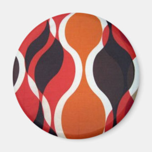 Funky Retro Magnet