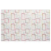 Funky Retro Midden-eeuwse Abstracte Pleinen Stof (Fat Quarter)
