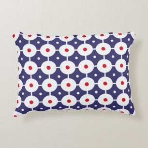 funky retro naadloos patroon. naadloze stekelarm accent kussen