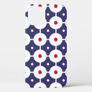 funky retro naadloos patroon. naadloze stekelarm Case-Mate iPhone case